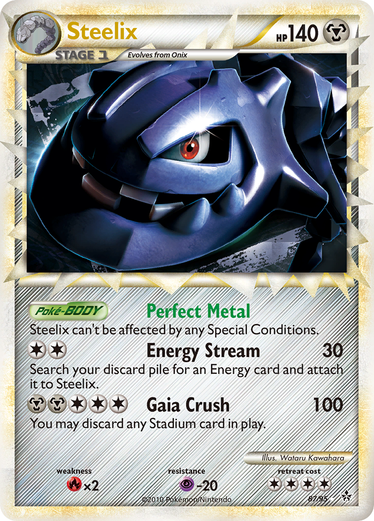 Steelix (87/95) [HeartGold & SoulSilver: Unleashed] | Clutch Gaming