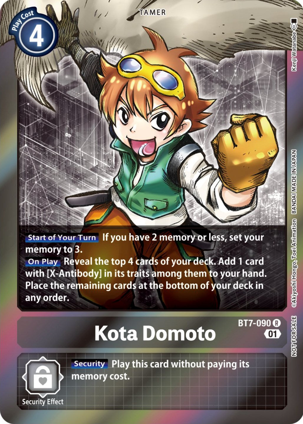 Kota Domoto [BT7-090] (Event Pack 4) [Next Adventure Promos] | Clutch Gaming