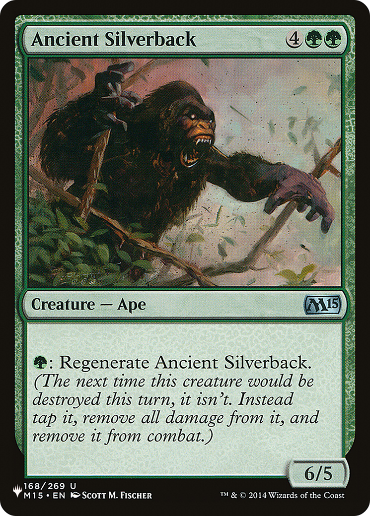 Ancient Silverback [The List Reprints] | Clutch Gaming