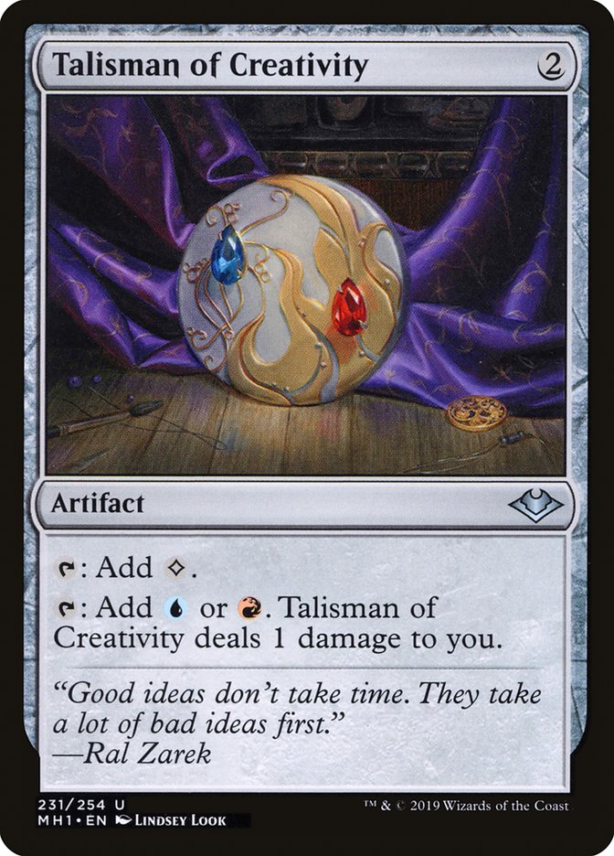 Talisman of Creativity [Modern Horizons] | Clutch Gaming