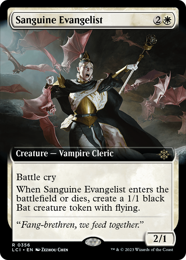 Sanguine Evangelist (Extended Art) [The Lost Caverns of Ixalan] | Clutch Gaming