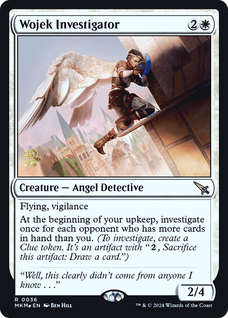 Wojek Investigator [Murders at Karlov Manor Prerelease Promos] | Clutch Gaming