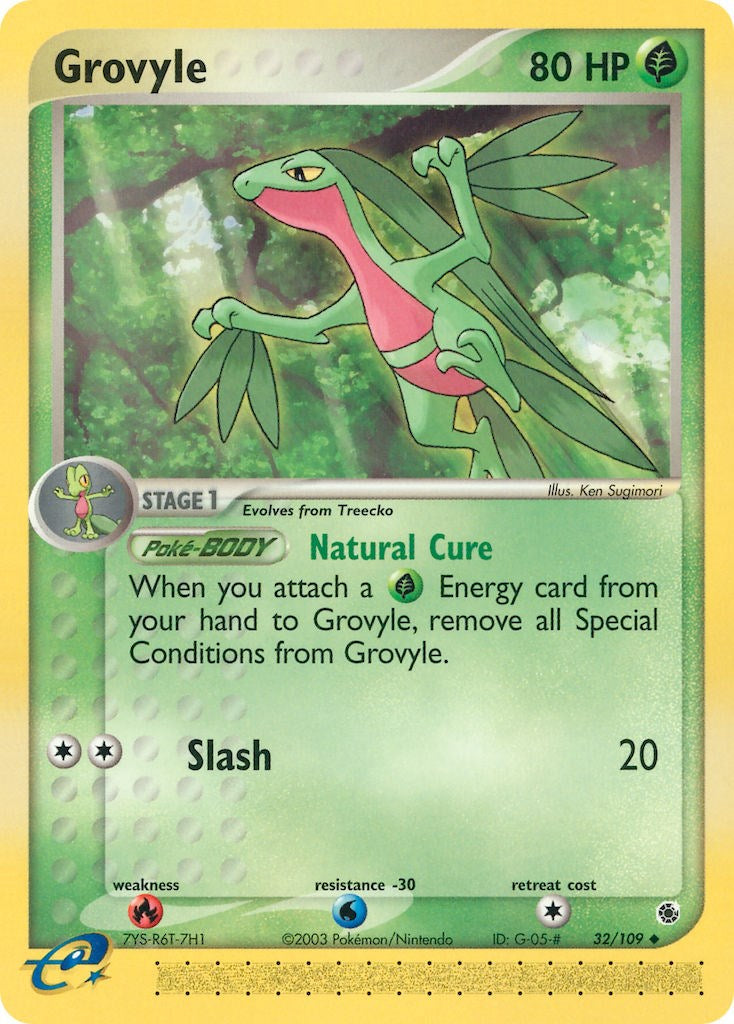 Grovyle (32/109) [EX: Ruby & Sapphire] | Clutch Gaming