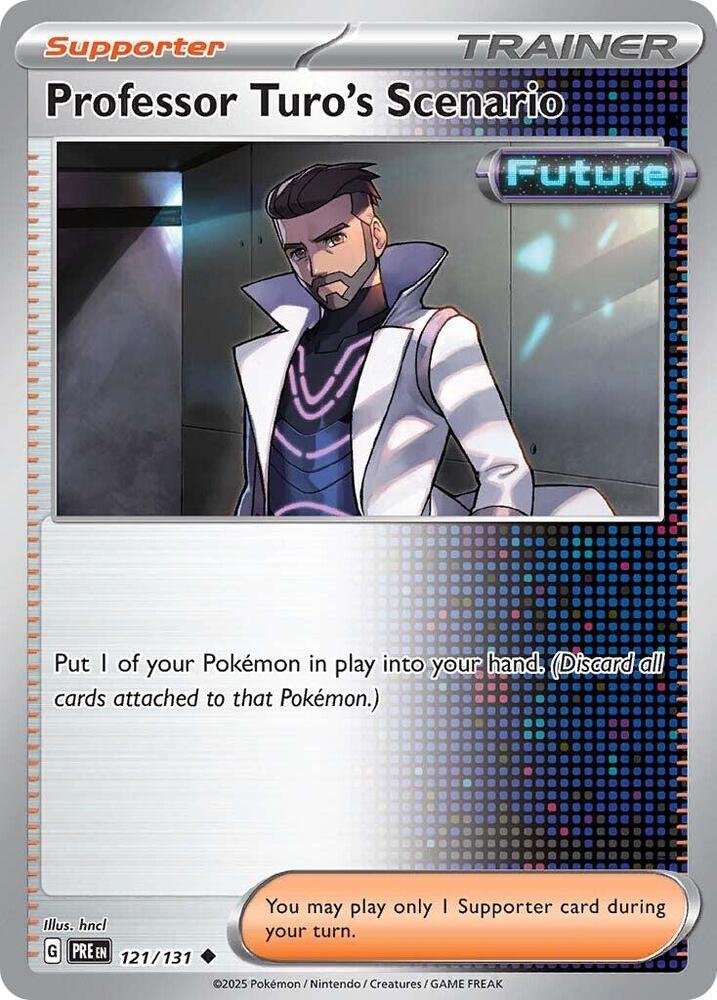 Professor Turo's Scenario (121/131) [Scarlet & Violet: Prismatic Evolutions] | Clutch Gaming