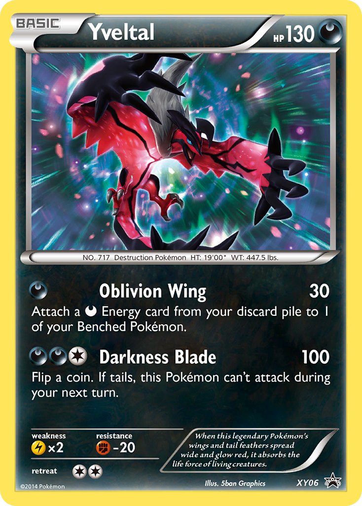 Yveltal (XY06) [XY: Black Star Promos] | Clutch Gaming