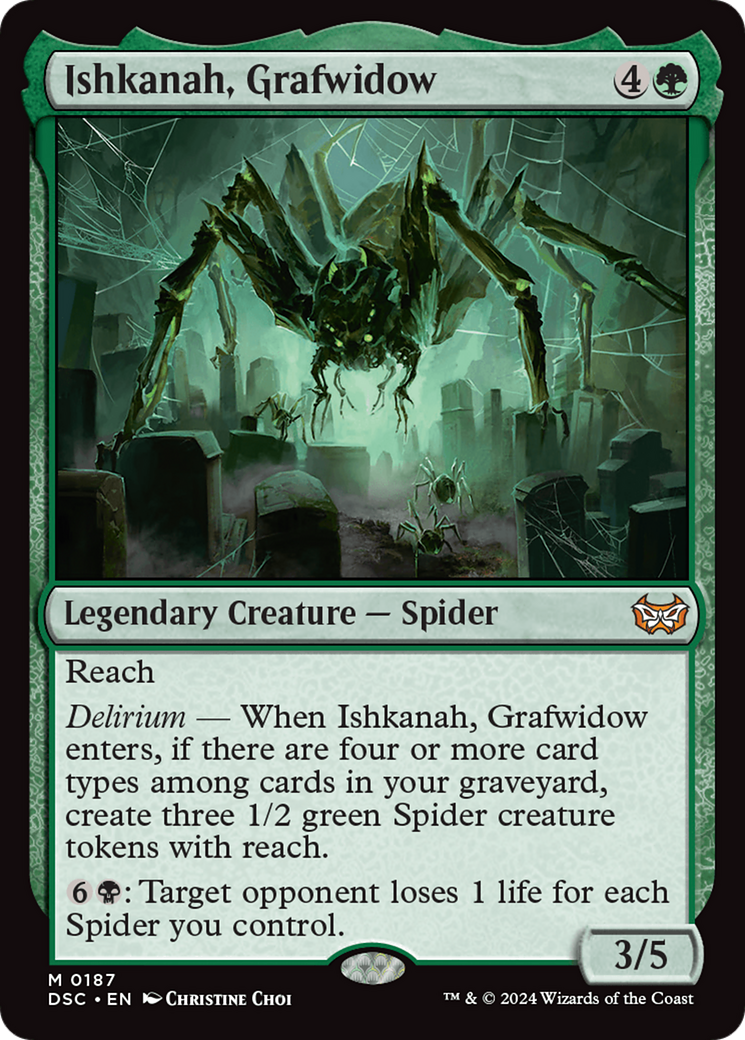 Ishkanah, Grafwidow [Duskmourn: House of Horror Commander] | Clutch Gaming