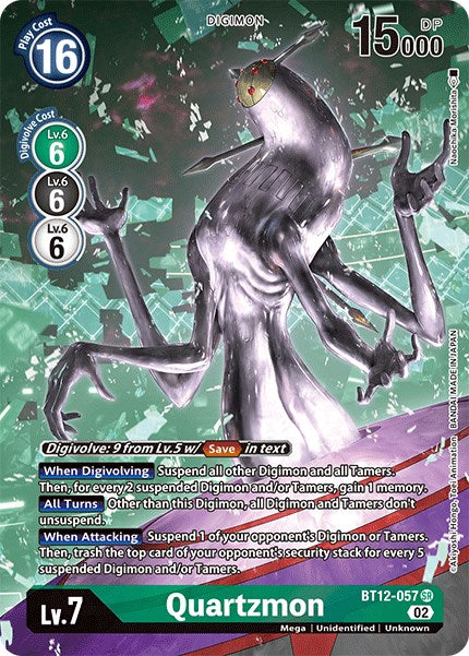 Quartzmon [BT12-057] (Alternate Art) [Across Time] | Clutch Gaming