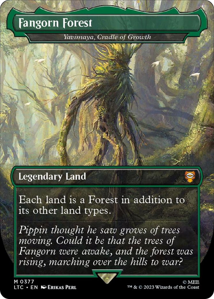 Fangorn Forest - Yavimaya, Cradle of Growth [The Lord of the Rings: Tales of Middle-Earth Commander] | Clutch Gaming