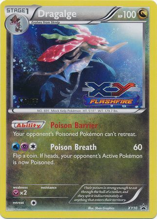 Dragalge (XY10) (Staff) [XY: Black Star Promos] | Clutch Gaming