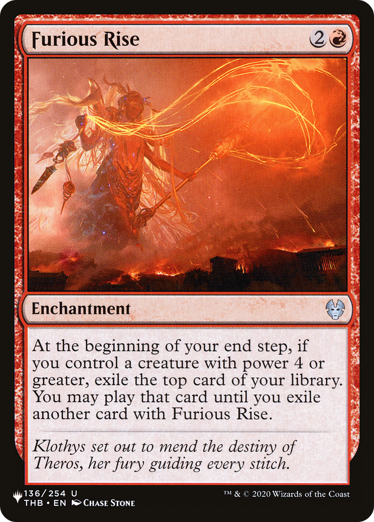 Furious Rise [The List Reprints] | Clutch Gaming