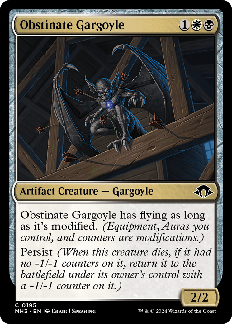 Obstinate Gargoyle [Modern Horizons 3] | Clutch Gaming