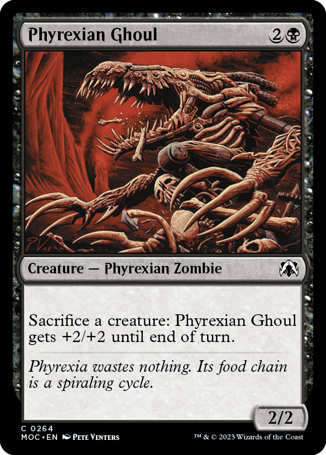 Phyrexian Ghoul [March of the Machine Commander] | Clutch Gaming