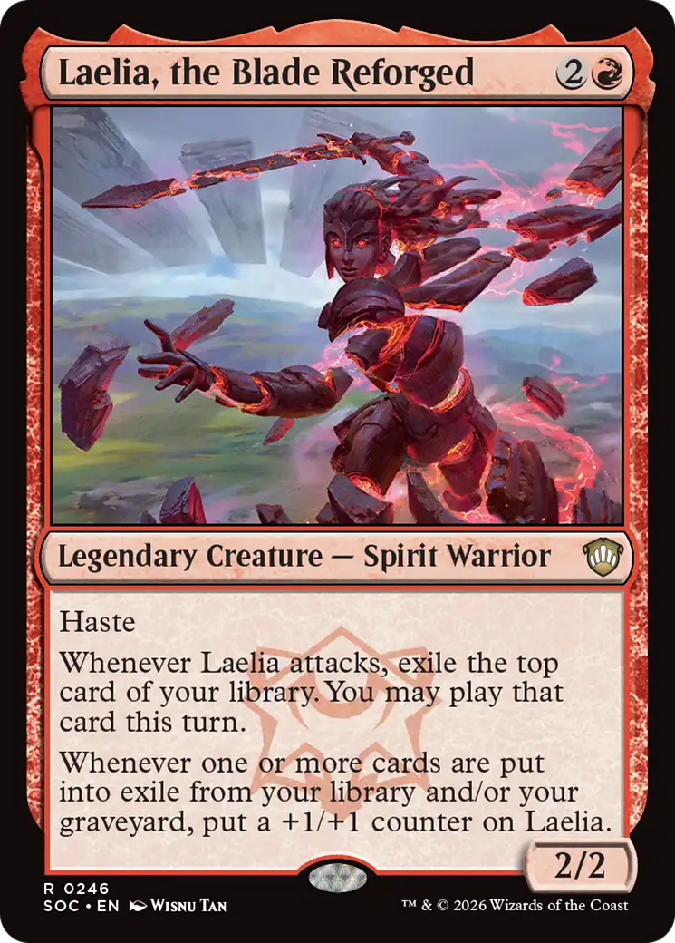 Laelia, the Blade Reforged [Secrets of Strixhaven Commander] | Clutch Gaming