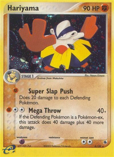 Hariyama (8/109) [EX: Ruby & Sapphire] | Clutch Gaming