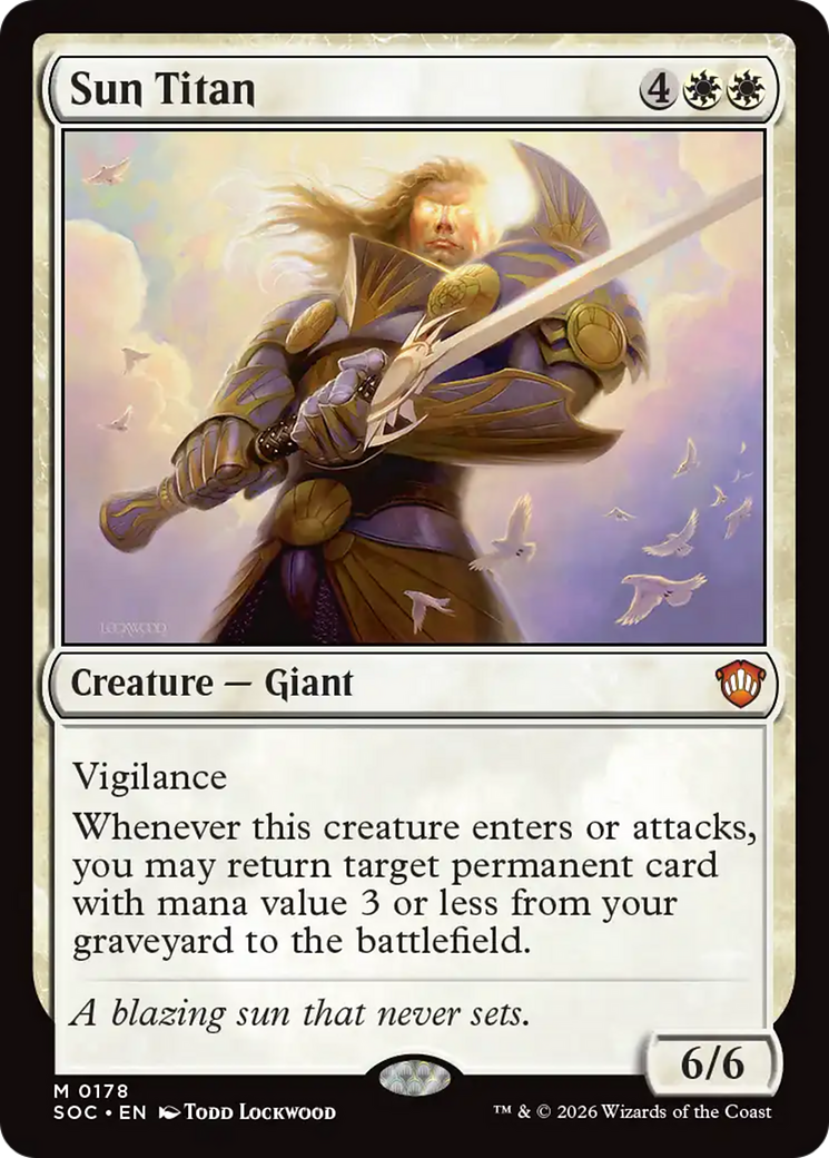 Sun Titan [Secrets of Strixhaven Commander] | Clutch Gaming