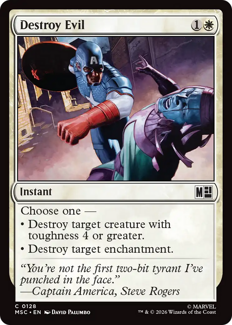 Destroy Evil [Marvel Super Heroes Commander] | Clutch Gaming