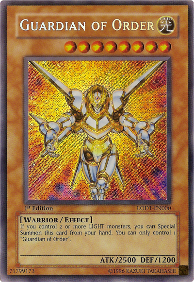 Guardian of Order [LODT-EN000] Secret Rare | Clutch Gaming