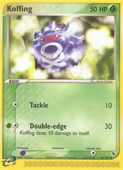 Koffing (54/109) [EX: Ruby & Sapphire] | Clutch Gaming