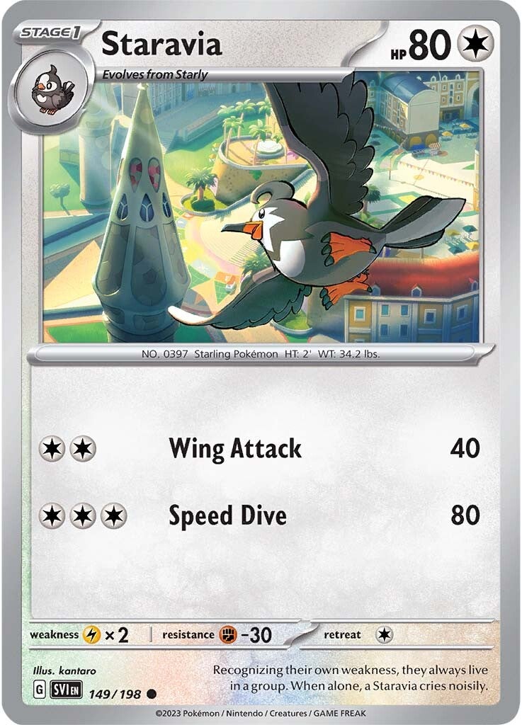 Staravia (149/198) [Scarlet & Violet: Base Set] | Clutch Gaming