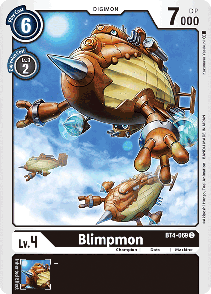 Blimpmon [BT4-069] [Great Legend] | Clutch Gaming