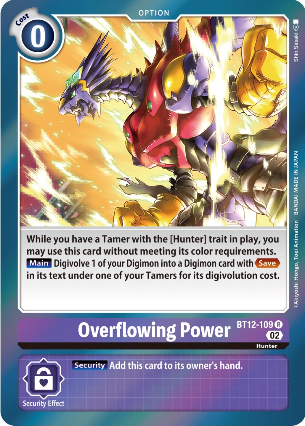 Overflowing Power [BT12-109] [Across Time] | Clutch Gaming