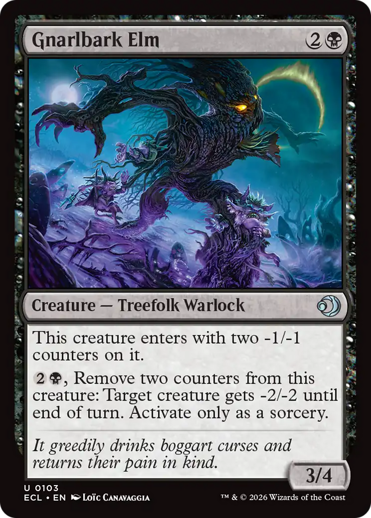 Gnarlbark Elm [Lorwyn Eclipsed] | Clutch Gaming