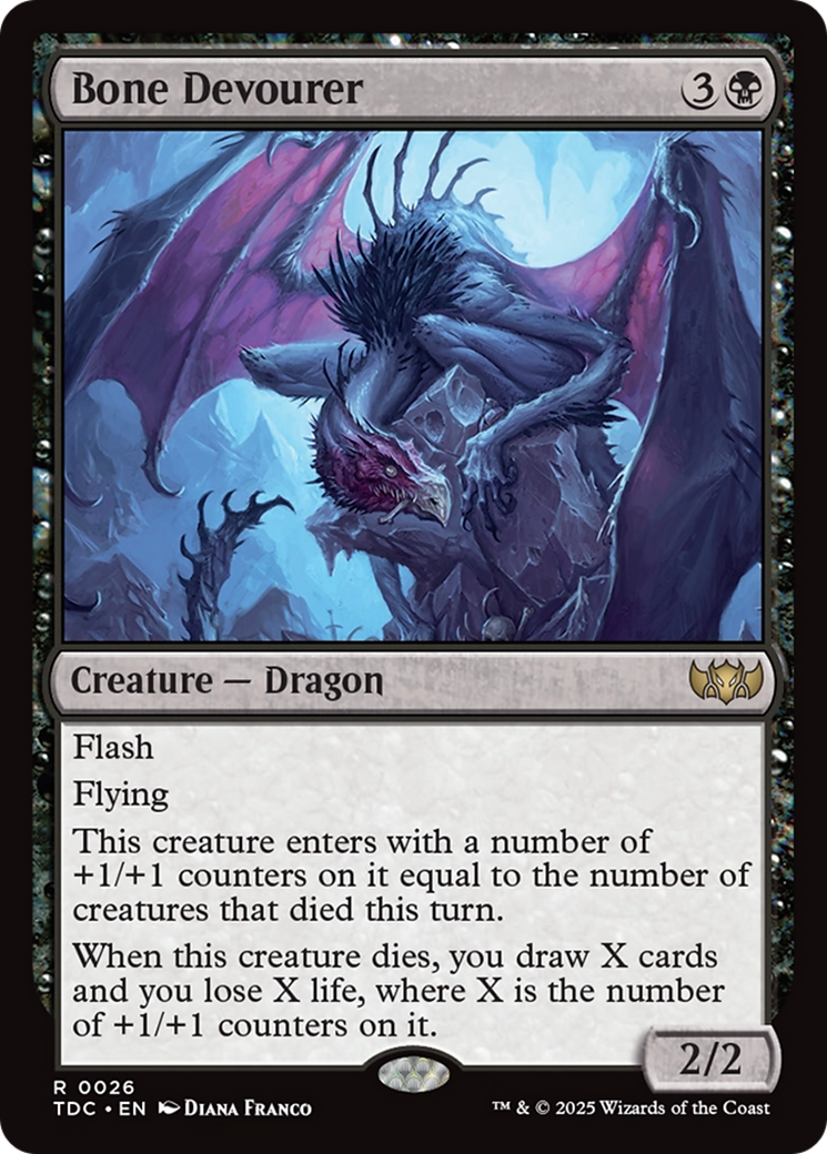 Bone Devourer [Tarkir: Dragonstorm Commander] | Clutch Gaming