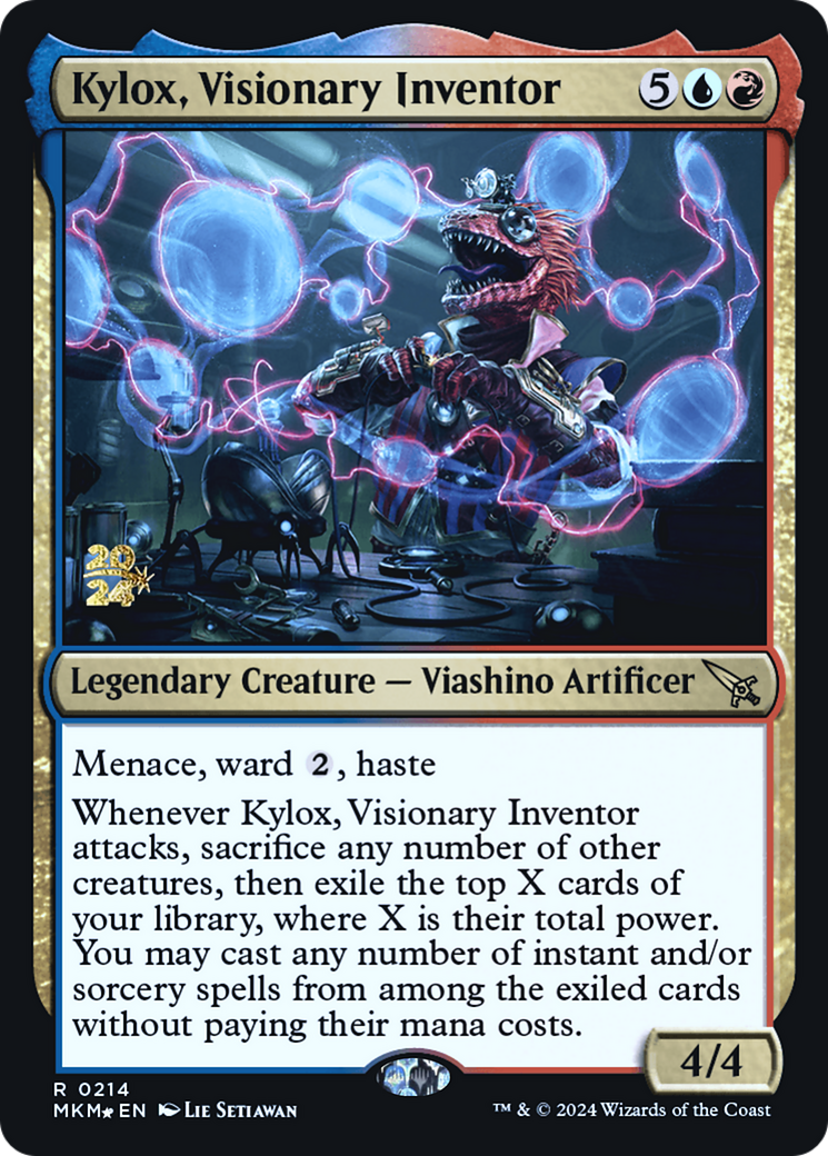 Kylox, Visionary Inventor [Murders at Karlov Manor Prerelease Promos] | Clutch Gaming