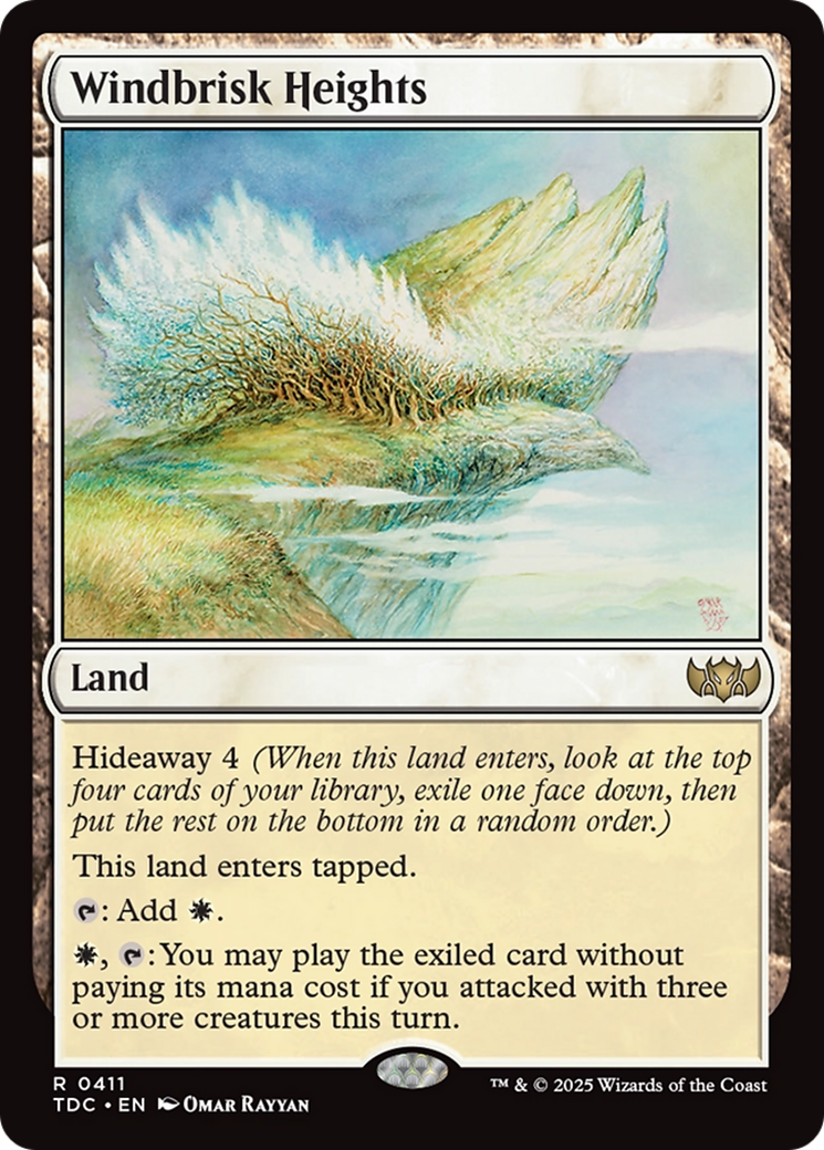 Windbrisk Heights [Tarkir: Dragonstorm Commander] | Clutch Gaming