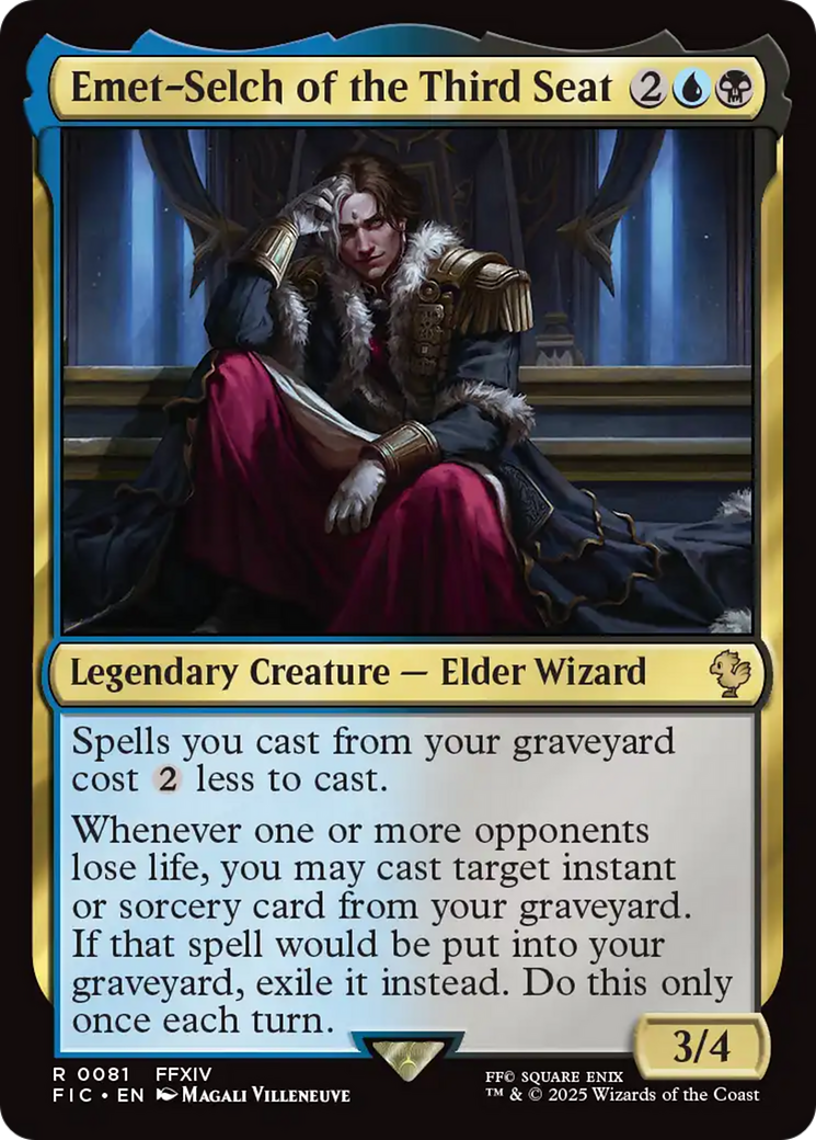 Emet-Selch of the Third Seat [FINAL FANTASY Commander] | Clutch Gaming