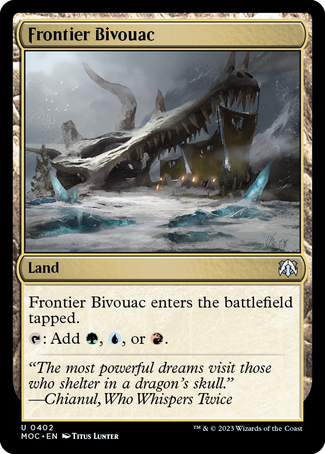 Frontier Bivouac [March of the Machine Commander] | Clutch Gaming
