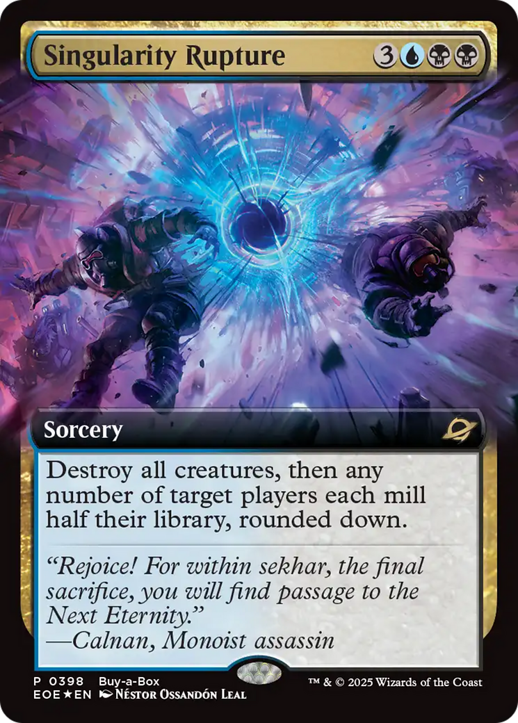 Singularity Rupture [Edge of Eternities Promo Pack] | Clutch Gaming