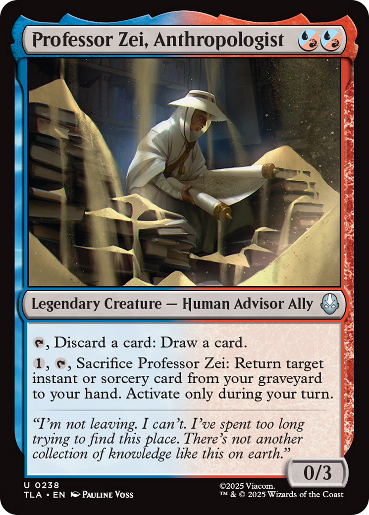 Professor Zei, Anthropologist [Avatar: The Last Airbender] | Clutch Gaming