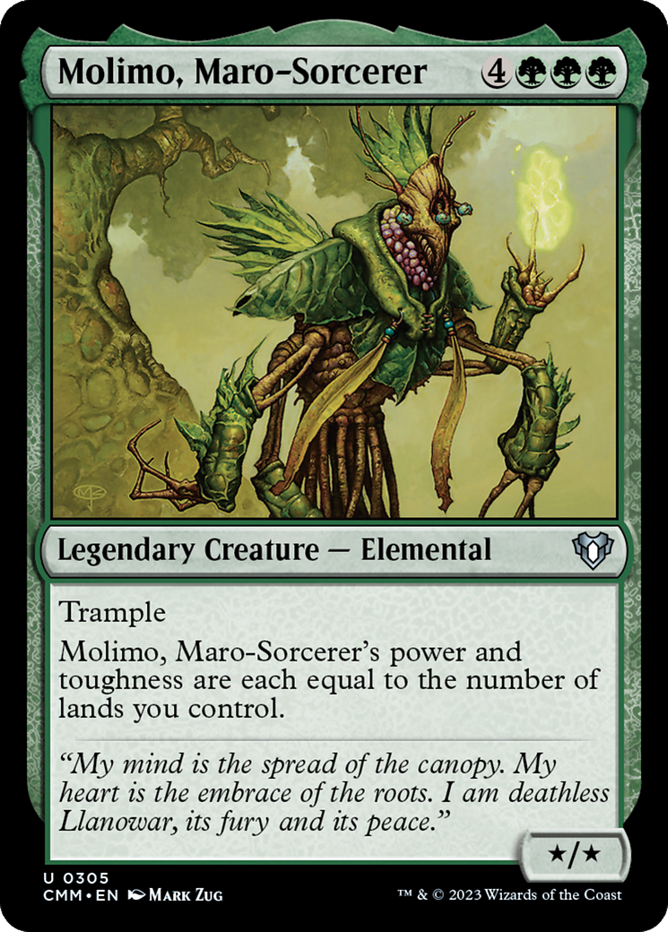 Molimo, Maro-Sorcerer [Commander Masters] | Clutch Gaming