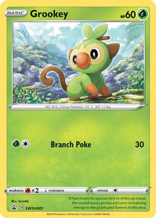 Grookey (SWSH001) [Sword & Shield: Black Star Promos] | Clutch Gaming