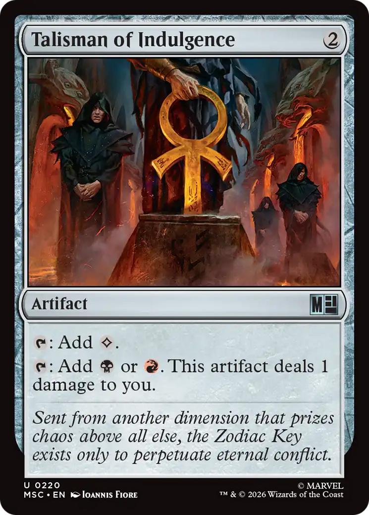 Talisman of Indulgence [Marvel Super Heroes Commander] | Clutch Gaming