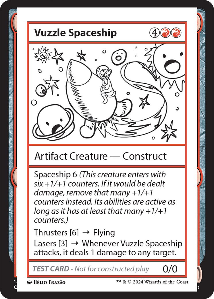 Vuzzle Spaceship [Mystery Booster 2 Playtest Cards] | Clutch Gaming