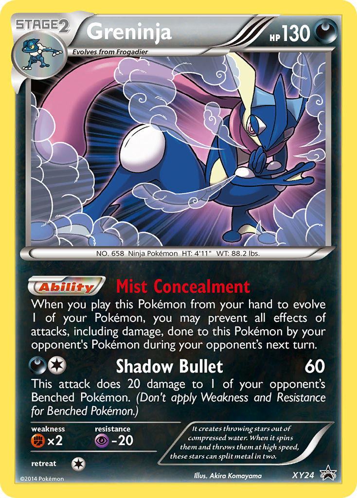 Greninja (XY24) [XY: Black Star Promos] | Clutch Gaming