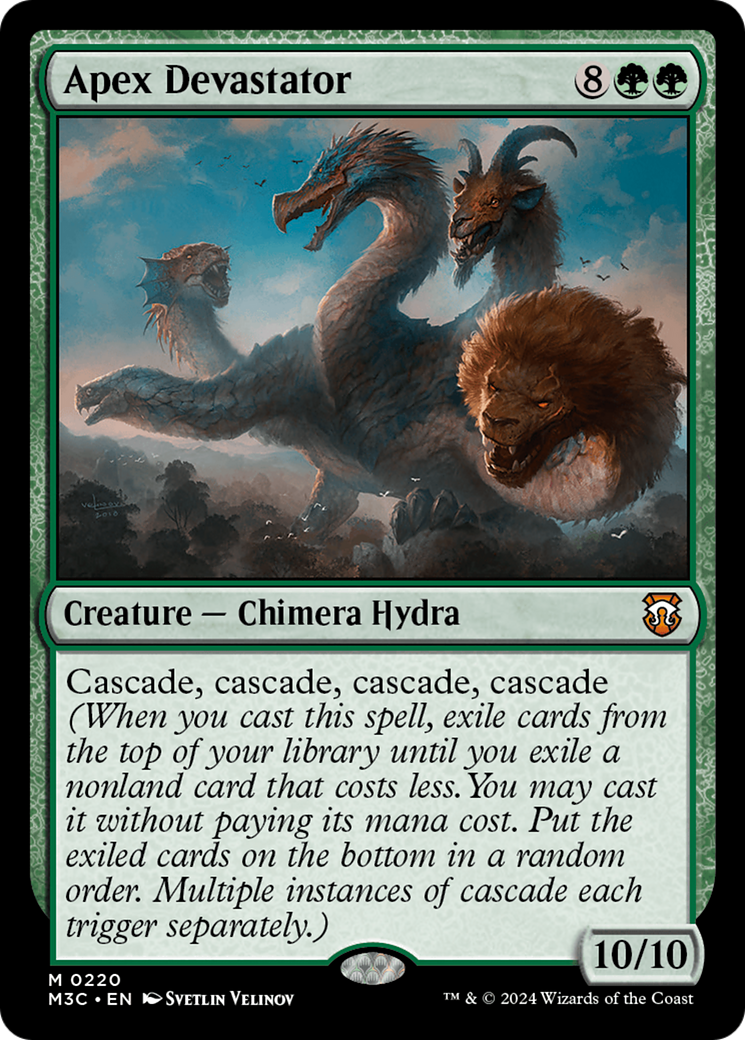 Apex Devastator (Ripple Foil) [Modern Horizons 3 Commander] | Clutch Gaming