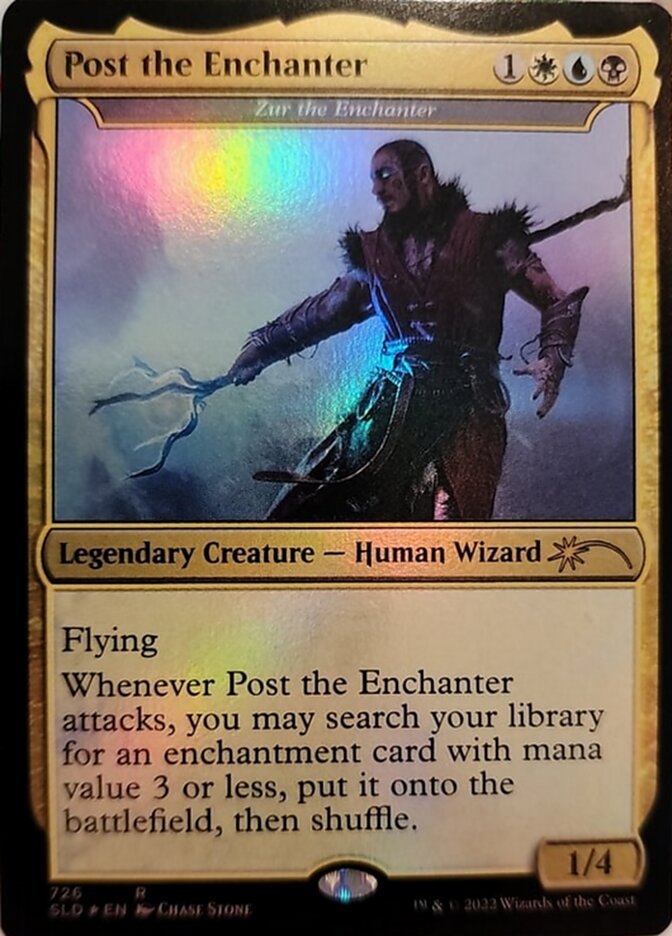 Zur the Enchanter - Post the Enchanter [Secret Lair Drop Promos] | Clutch Gaming