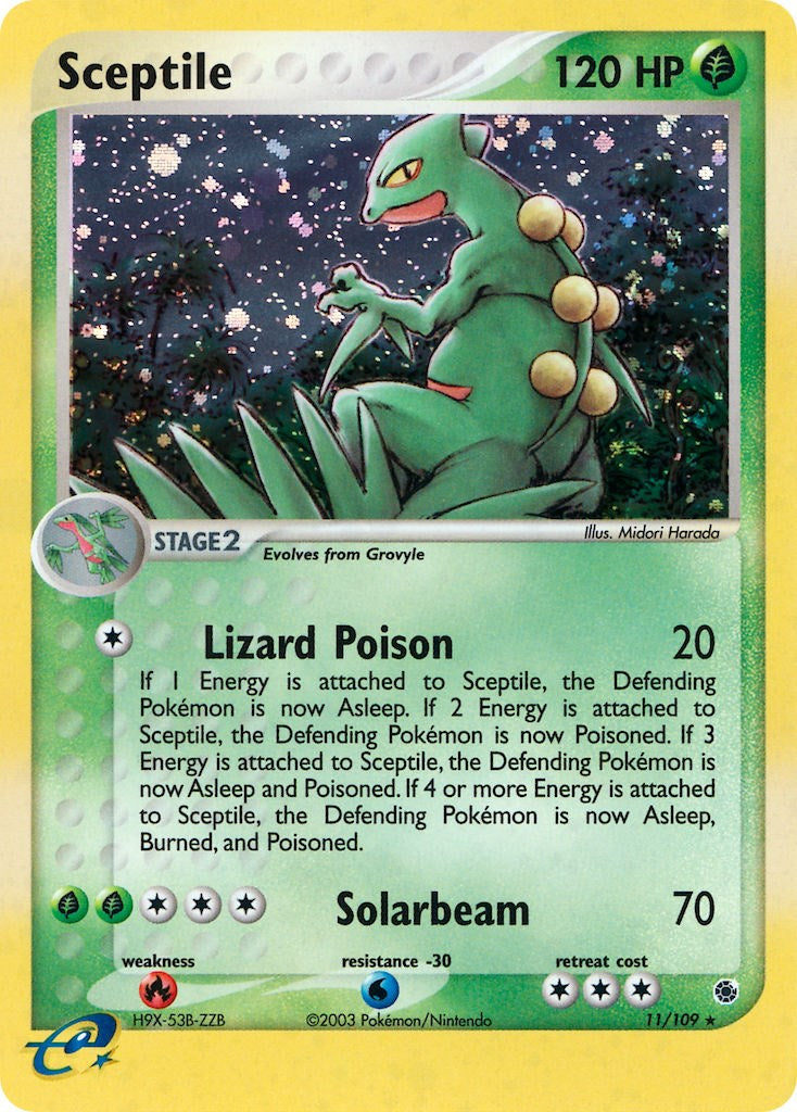 Sceptile (11/109) [EX: Ruby & Sapphire] | Clutch Gaming