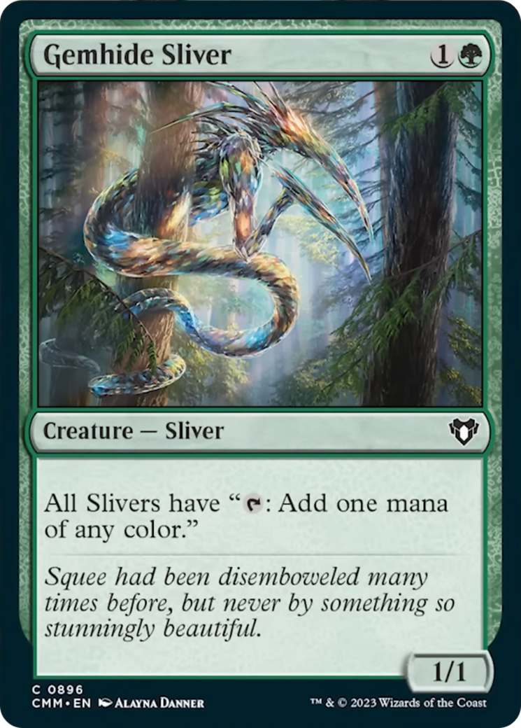 Gemhide Sliver [Commander Masters] | Clutch Gaming