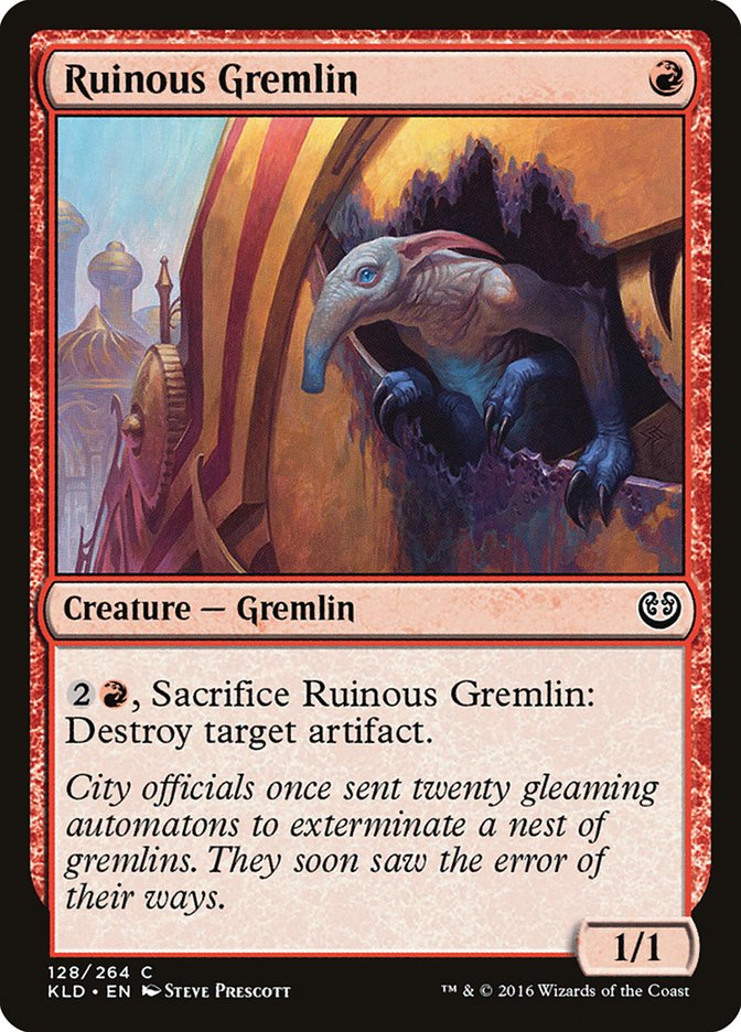 Ruinous Gremlin [Kaladesh] | Clutch Gaming