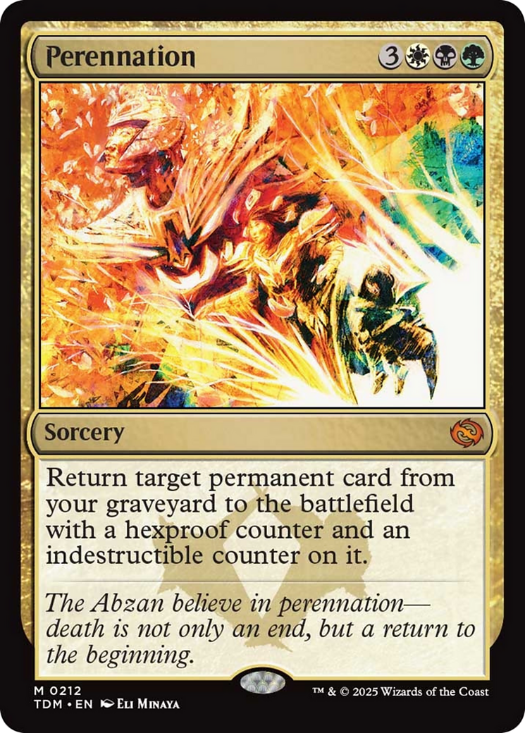 Perennation [Tarkir: Dragonstorm] | Clutch Gaming