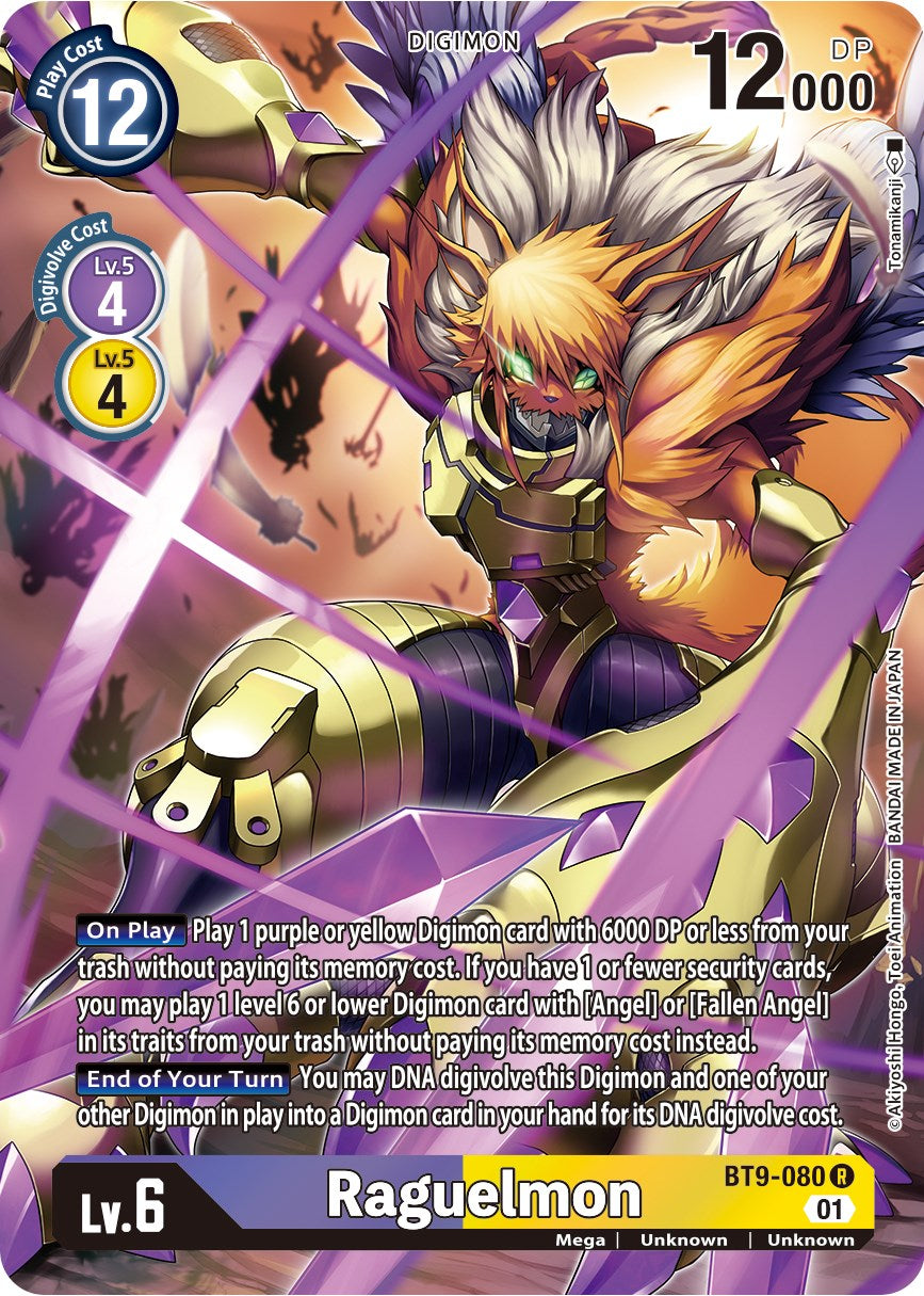 Raguelmon [BT9-080] (Alternate Art) [X Record] | Clutch Gaming