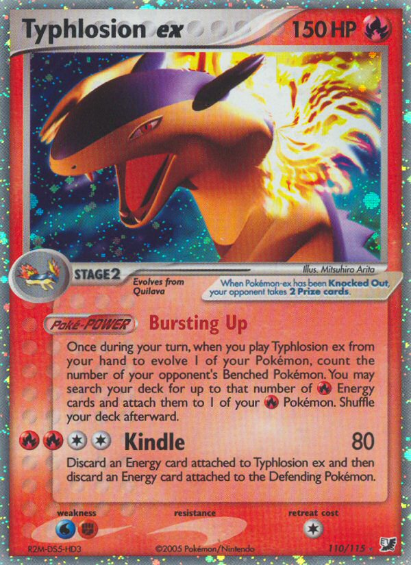 Typhlosion ex (110/115) [EX: Unseen Forces] | Clutch Gaming