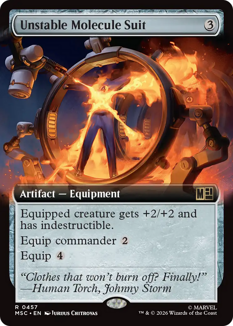 Unstable Molecule Suit (Extended Art) [Marvel Super Heroes Commander] | Clutch Gaming
