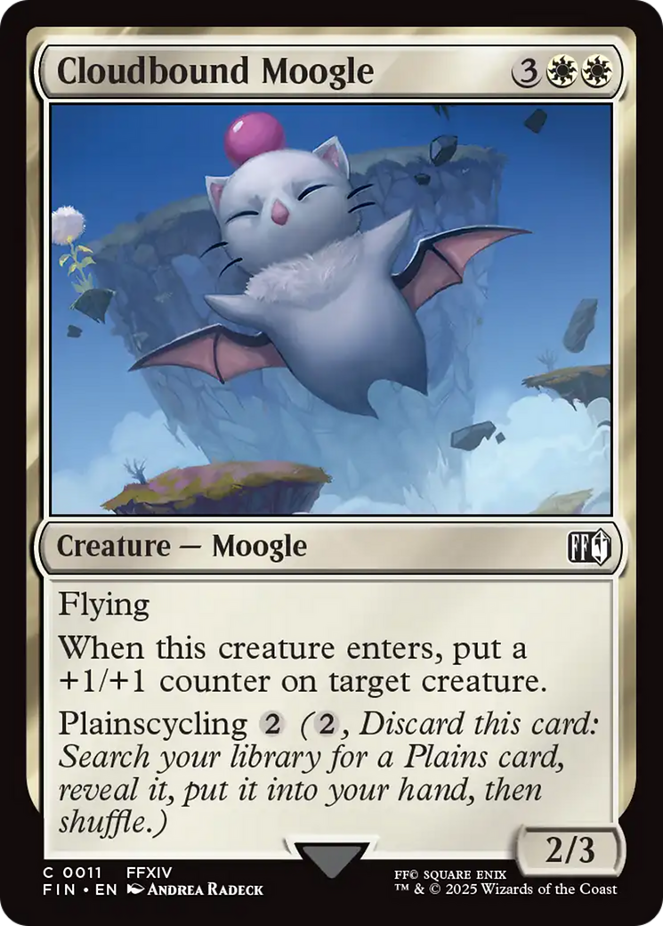 Cloudbound Moogle [FINAL FANTASY] | Clutch Gaming