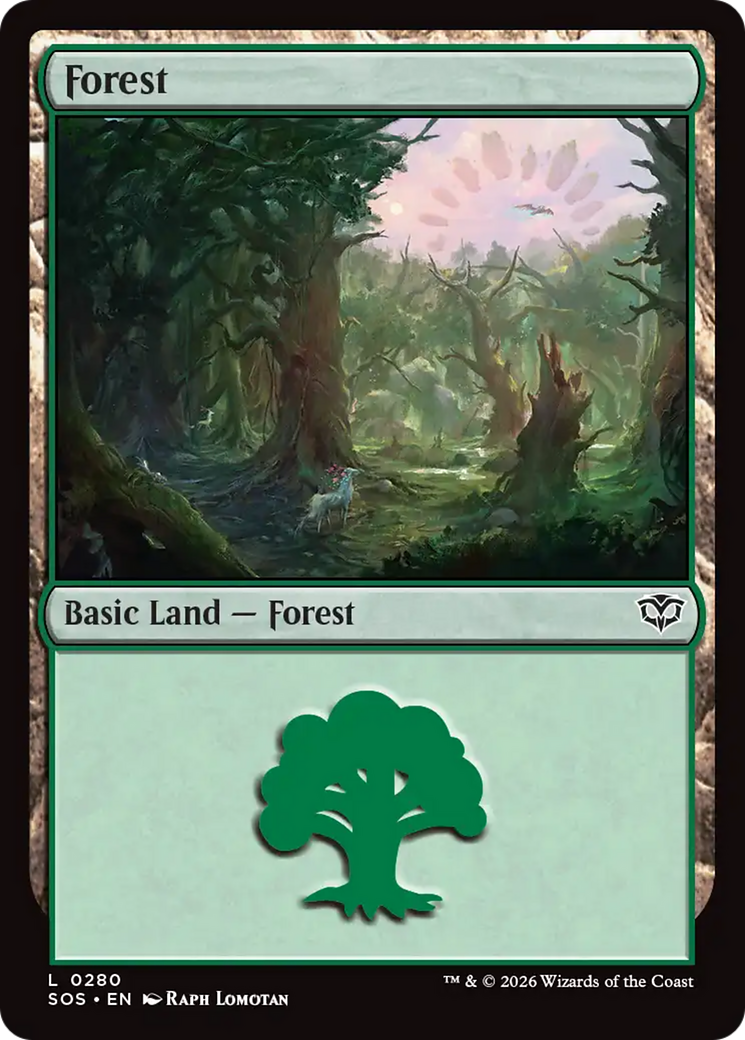 Forest (0280) [Secrets of Strixhaven] | Clutch Gaming