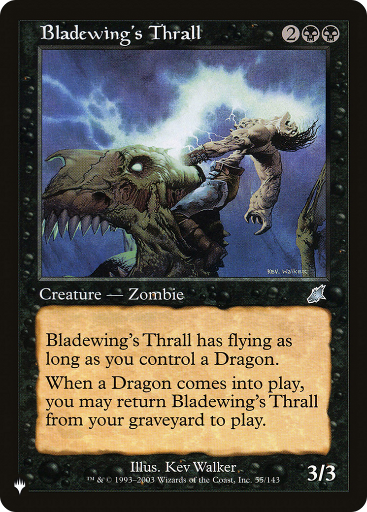 Bladewing's Thrall [The List Reprints] | Clutch Gaming